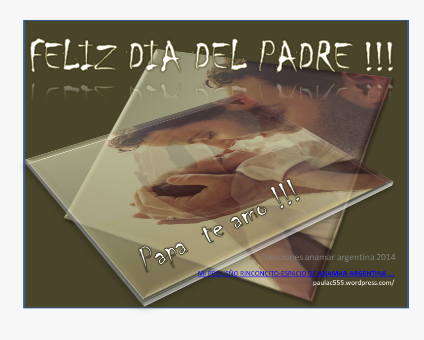 Dia Del Padre 1 Creaciones Anamar Argentina - Poster, HD Png Download, Free Download