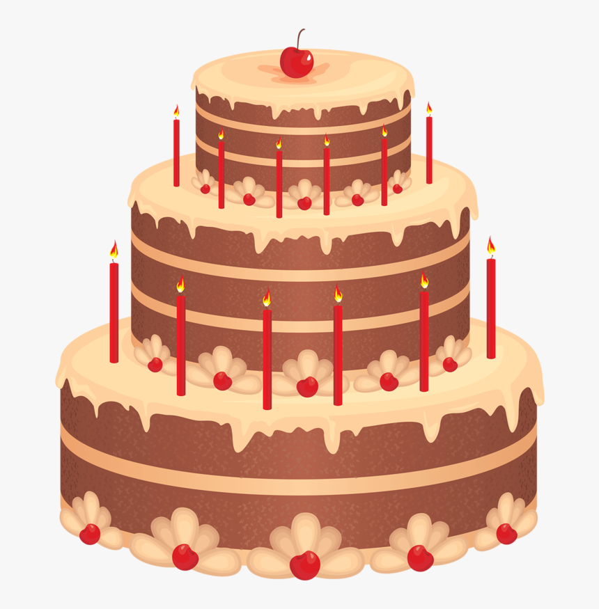 Transparent Birthday Cake Clipart Png - Clipart Png Birthday Cake, Png Download, Free Download