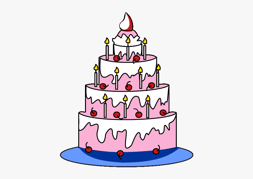 Make Cake Drawing Easy, HD Png Download, Free Download