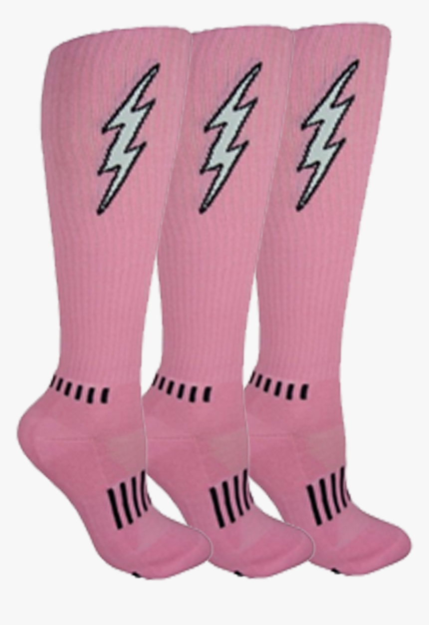 Pink With Black Insane - Sock, HD Png Download, Free Download