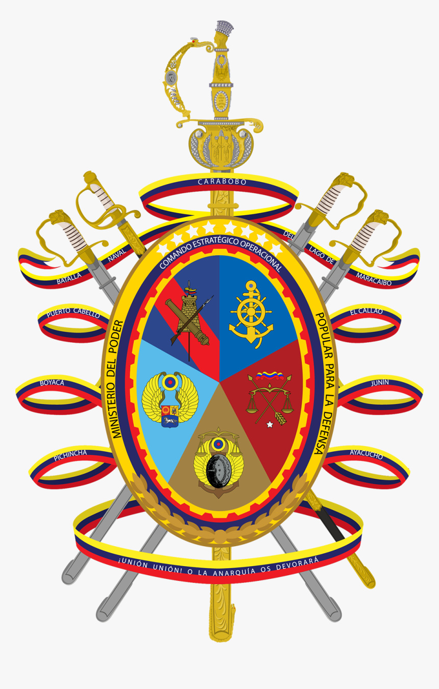 Seal Of The Venezuelan Ministry Of Defense - Ministry Of Defense, HD Png Download, Free Download