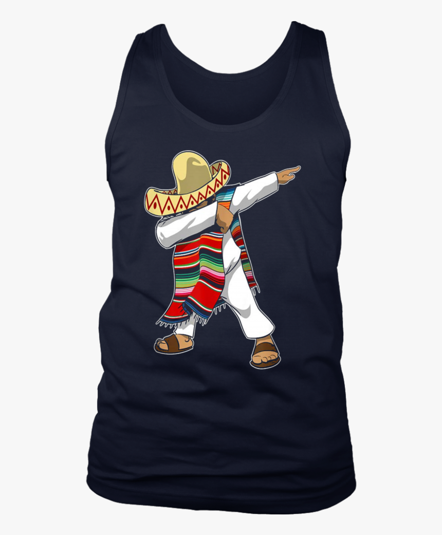 Mexican Poncho Dabbing T-shirt Cinco De Mayo - One Piece Zoro Shirt Tank, HD Png Download, Free Download