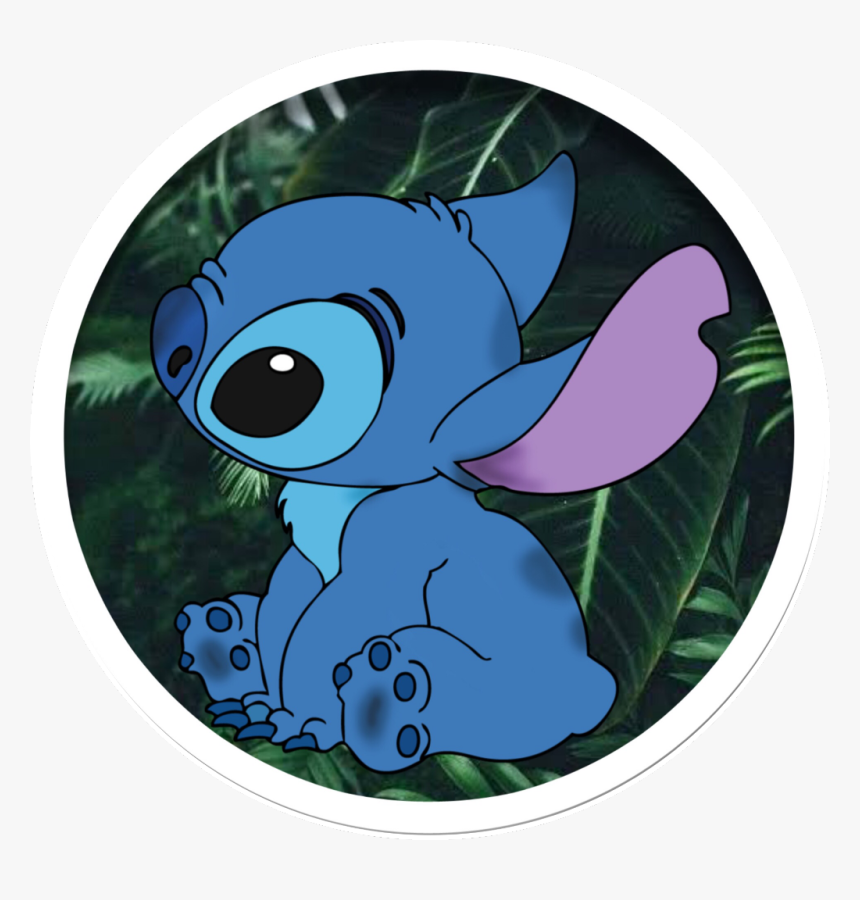 #stitch #disney #circle - Disney Stitch In A Circle, HD Png Download ...