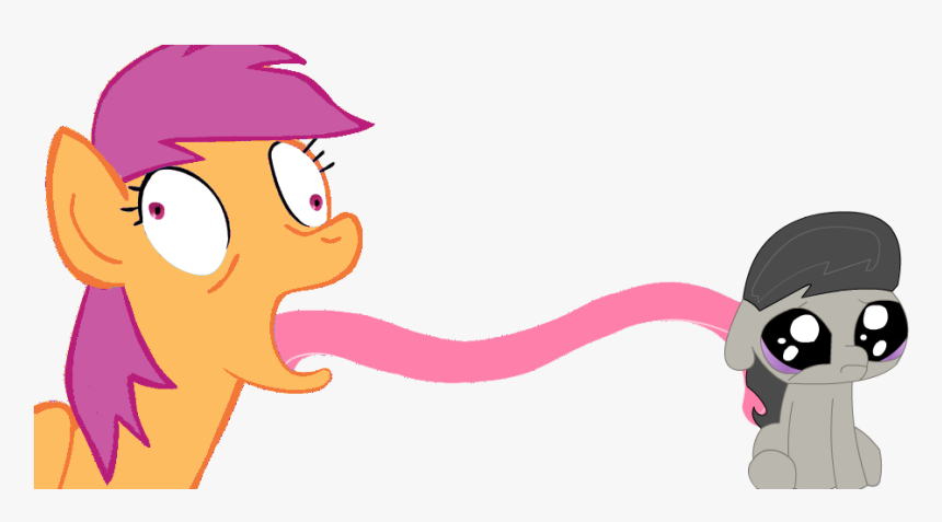 Lick Png 3 » Png Image - Pinkie Pie And Rainbow Dash Baby, Transparent Png, Free Download