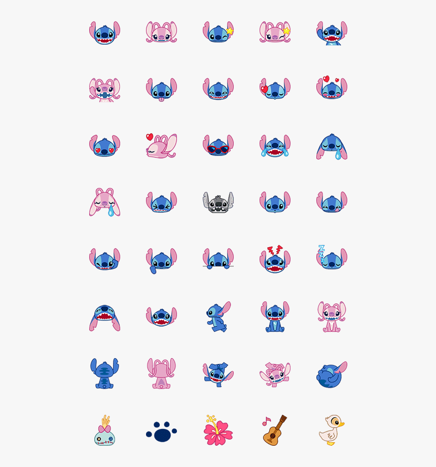 Stitch Emoji, HD Png Download, Free Download