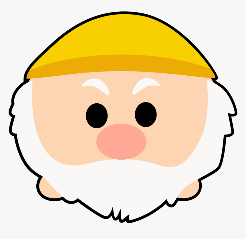 Disney Tsum Tsum Png - Dwarfs Tsum Disney Tsum Tsum Drawings Snow White, Transparent Png, Free Download