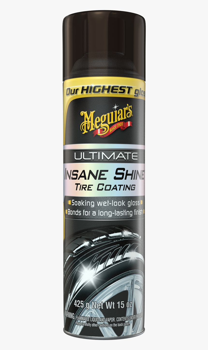 Meguiar"s ® Ultimate Insane Shine™ Tire Coating Soaking, HD Png Download, Free Download