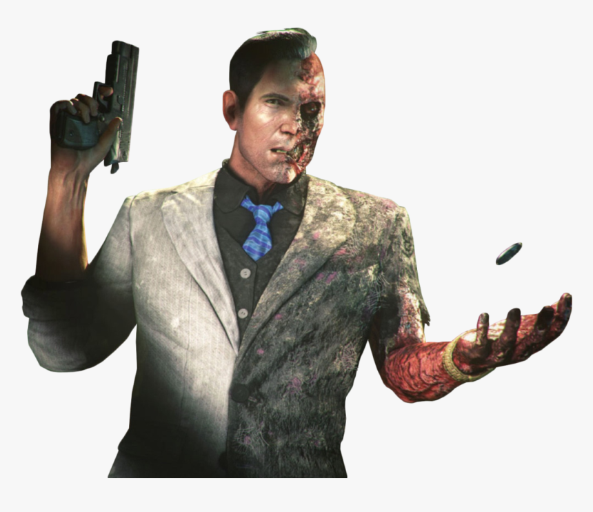 Movie Villains Wiki - Two Face Arkham Knight Png, Transparent Png, Free Download
