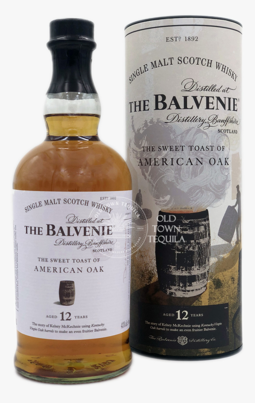 The Balvenie The Sweet Toast Of American Oak 12 Years - Balvenie Sweet Toast Of American Oak, HD Png Download, Free Download