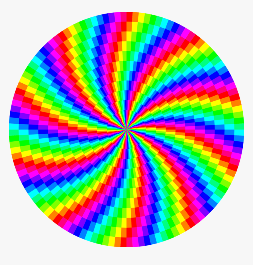 12 Color Rainbow Swirl Animation - Barrington 40 Inch Dartboard Cabinet, HD Png Download, Free Download
