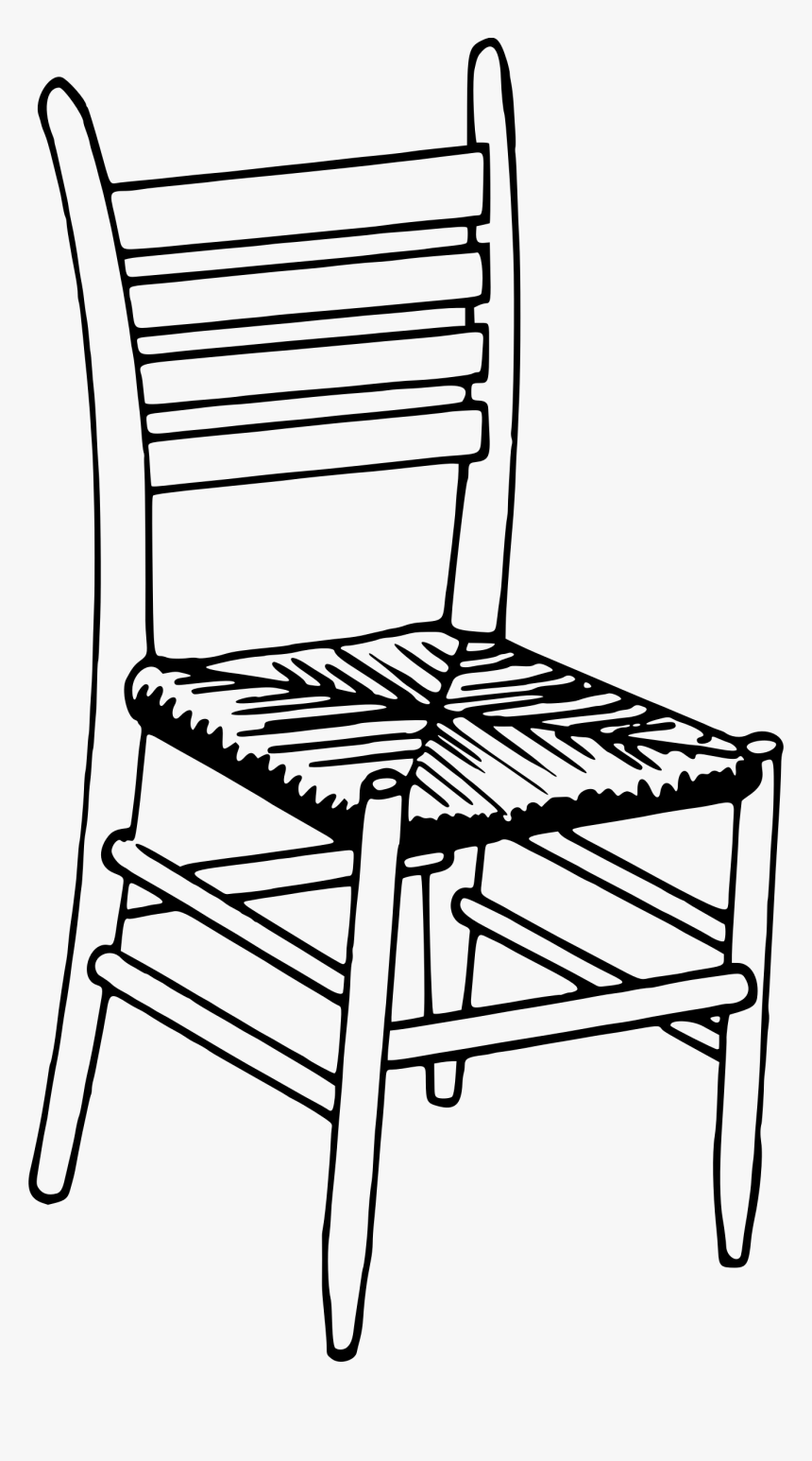 Chair Clipart 3 Chair - Chair Black And White Clipart, HD Png Download, Free Download