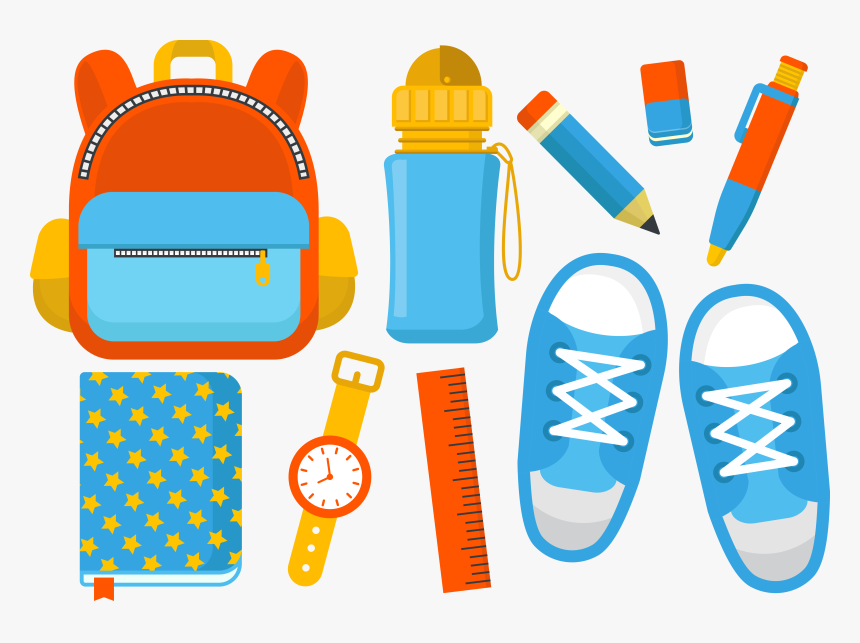 School Supplies Clip Art - School Supplies Icon Png, Transparent Png, Free Download