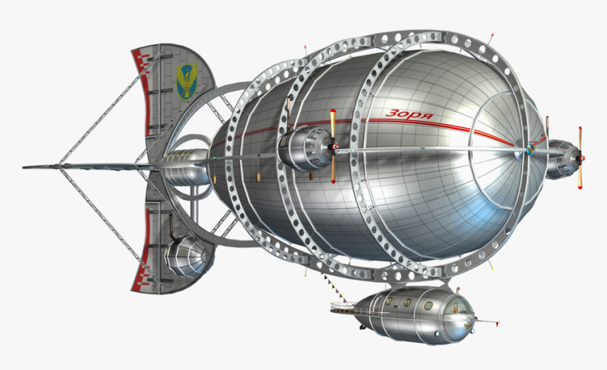 Transparent Zeppelin Png - Airship, Png Download, Free Download
