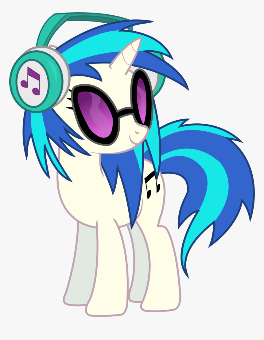 Sketchmcreations, Dj Pon-3, Headphones, Inkscape, Safe, - Dj Pon 3 Png, Transparent Png, Free Download