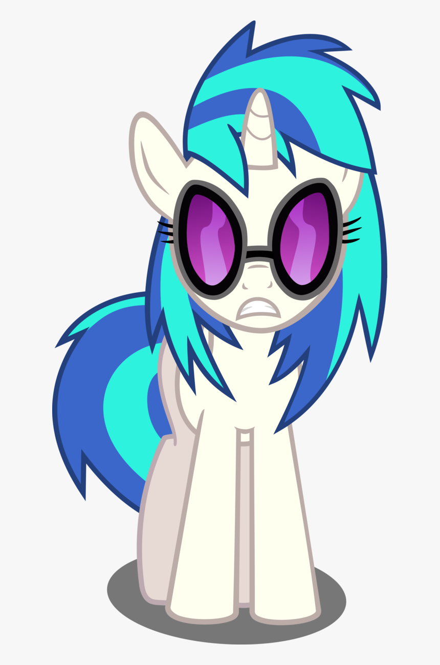 Vinyl Scratch Vector By Cloudsdalecompan - Mlp Vinyl Scratch Vector, HD Png Download, Free Download