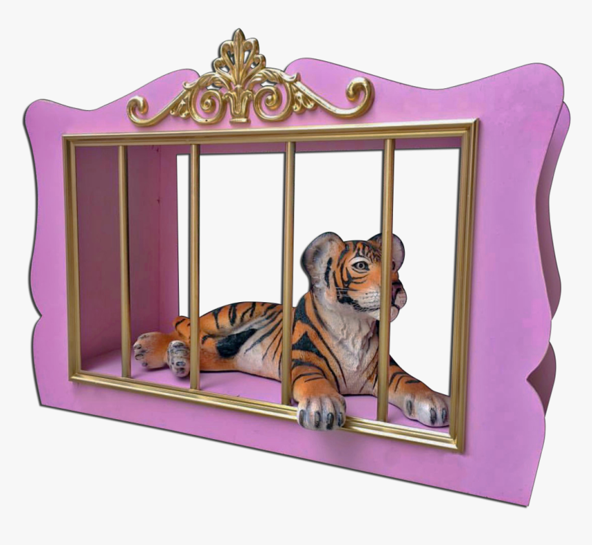 Pink Tiger Cage - Cage For Circus Theme Party, HD Png Download, Free Download