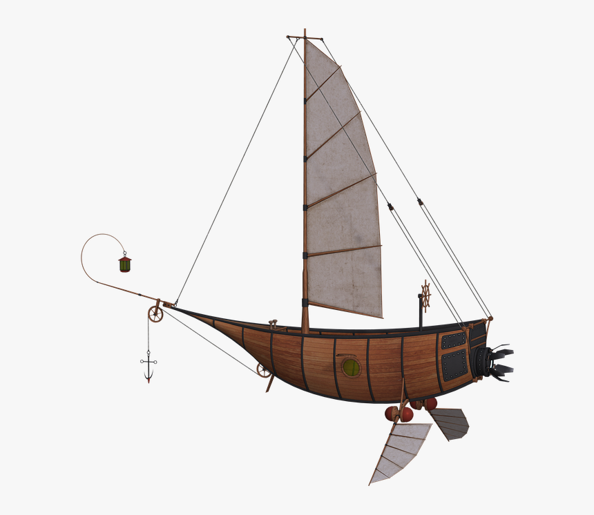 Hot Air Balloon, Aircraft, Balloon, Airship, Float - Airship Sloop, HD Png Download, Free Download