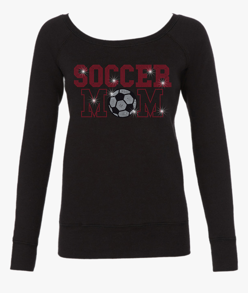 Soccer Mom Bling Long Sleeve Style Shirts - Long-sleeved T-shirt, HD Png Download, Free Download