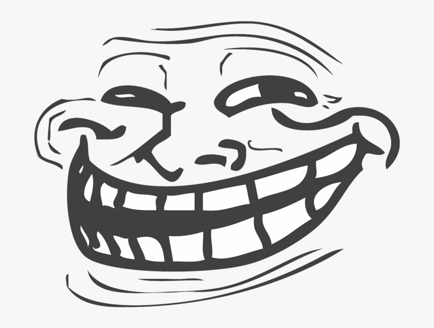 Troll Face Transparent Png - Face Png Troll Face Transparent, Png Download, Free Download