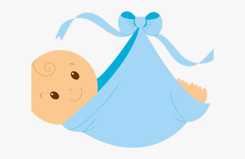 Border Clipart Baby Boy - Baby Boy Clipart Transparent Background, HD Png Download, Free Download