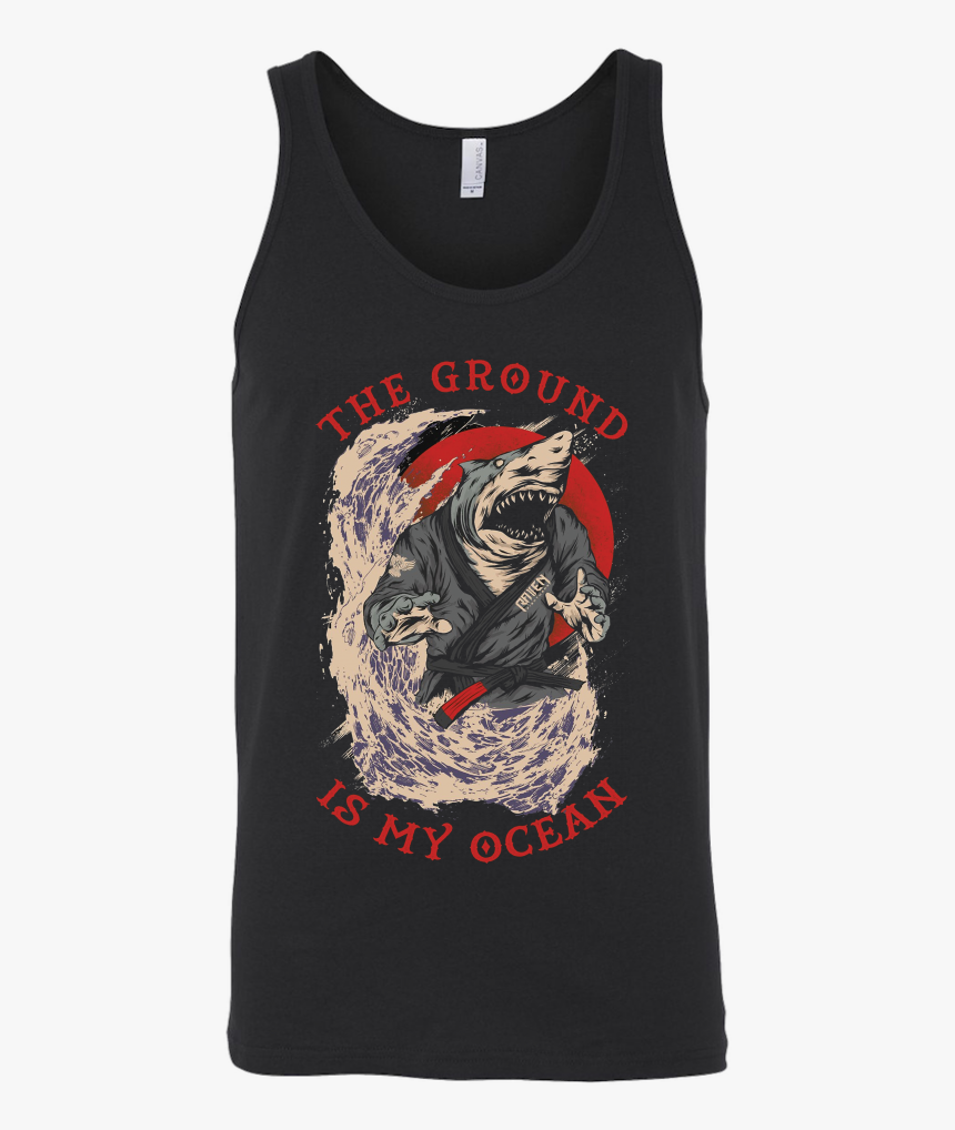 The Ground Is My Ocean Unisex Tank Top - Fairy Tail Tank Top, HD Png Download, Free Download