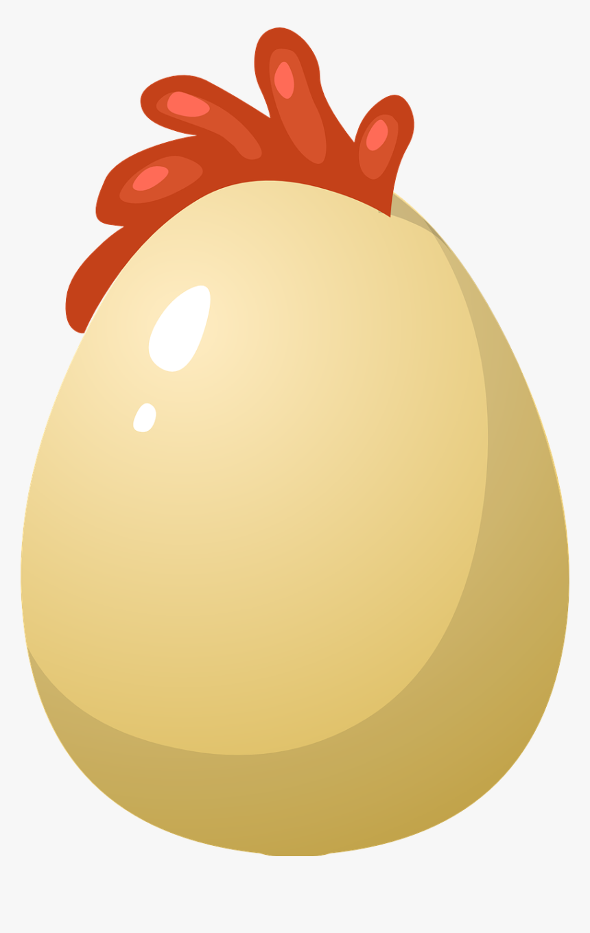 Pollo, Huevo, Gallina, Las Aves De Corral, Peine, Ave - Cartoon Chicken Egg Png, Transparent Png, Free Download