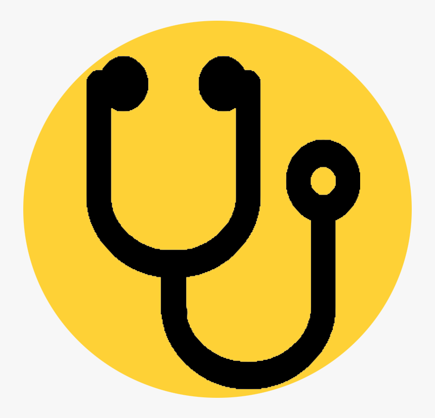 Black Stethoscope Icon Clipart , Png Download - Stethoscope Font Awesome, Transparent Png, Free Download