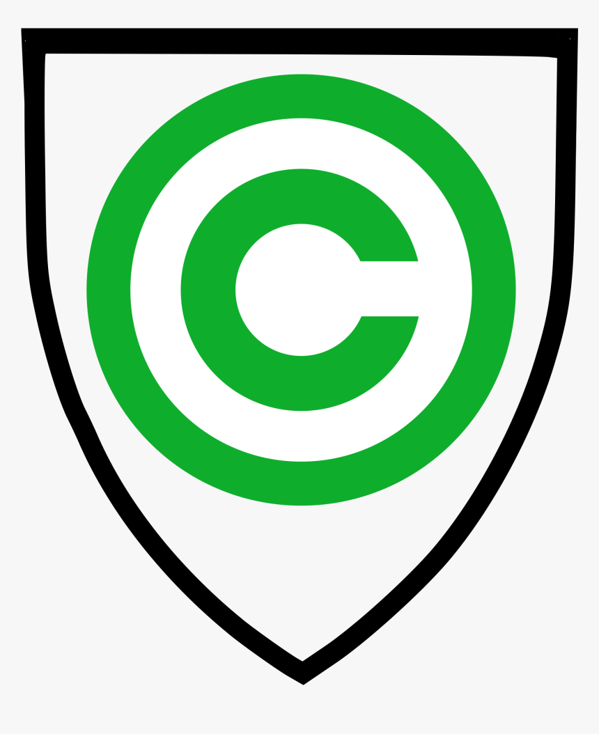 Transparent Shield Shape Png - Copyright Shield, Png Download, Free Download