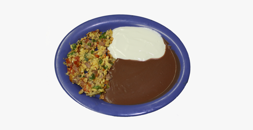 Cuisine,dip - Huevos Frijoles Y Crema, HD Png Download, Free Download