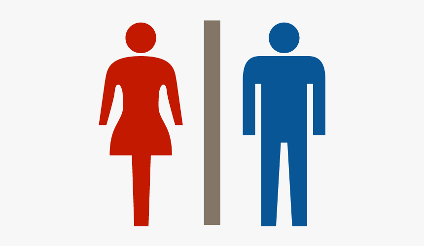 Restroom Gender Signs, HD Png Download, Free Download