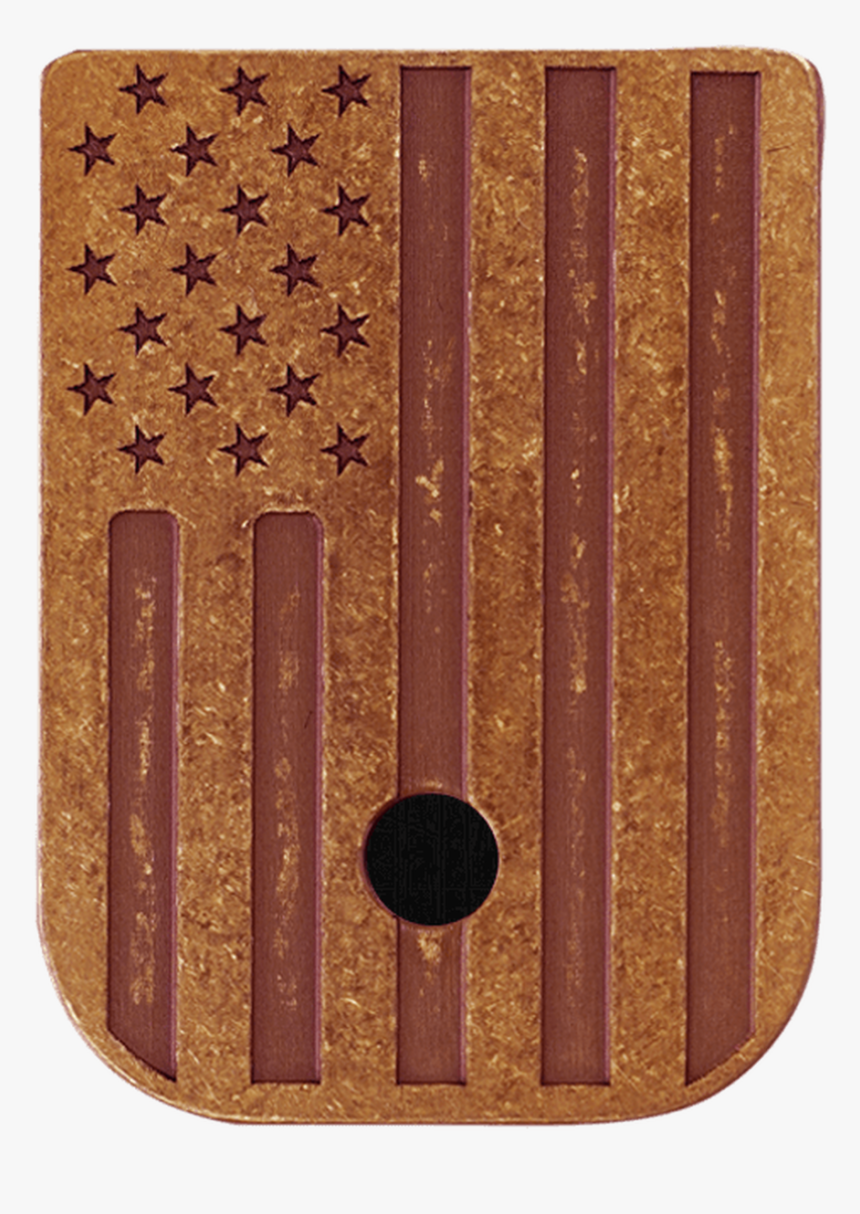 American Flag Copper Rugged Finish Mag Plate - Wood, HD Png Download, Free Download