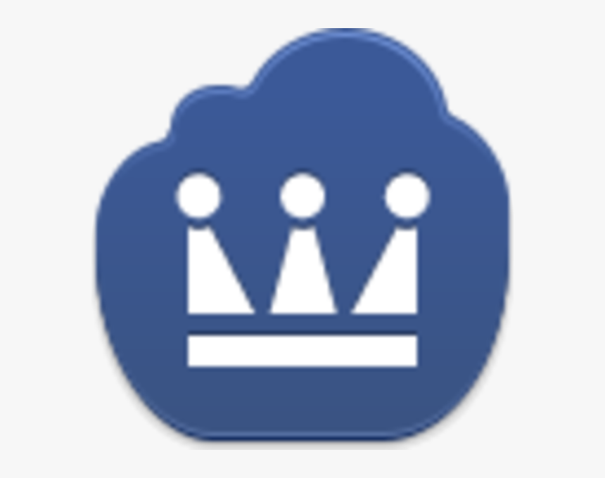 Dark Blue Crown Png - Facebook, Transparent Png, Free Download