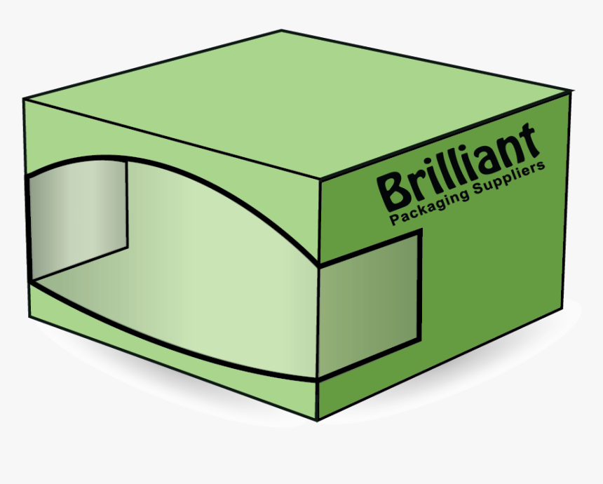 Window Packaging Boxes - Illustration, HD Png Download, Free Download