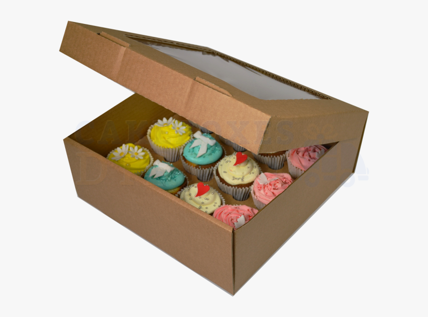 Box Of Cupcakes Png, Transparent Png, Free Download