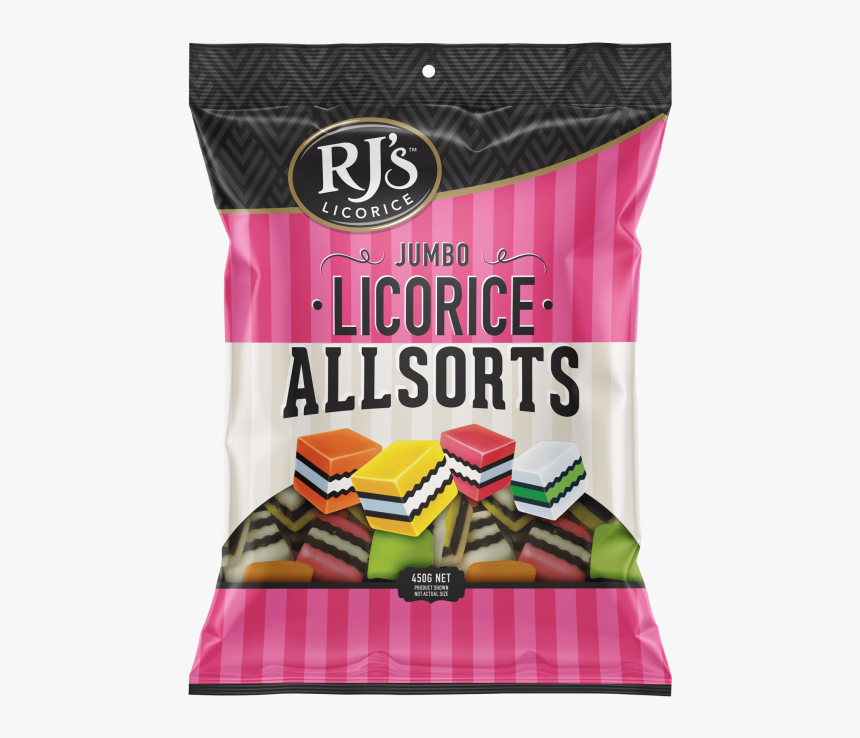 Jumbo Licorice Allsorts - Jumbo Rjs Licorice Allsorts, HD Png Download, Free Download