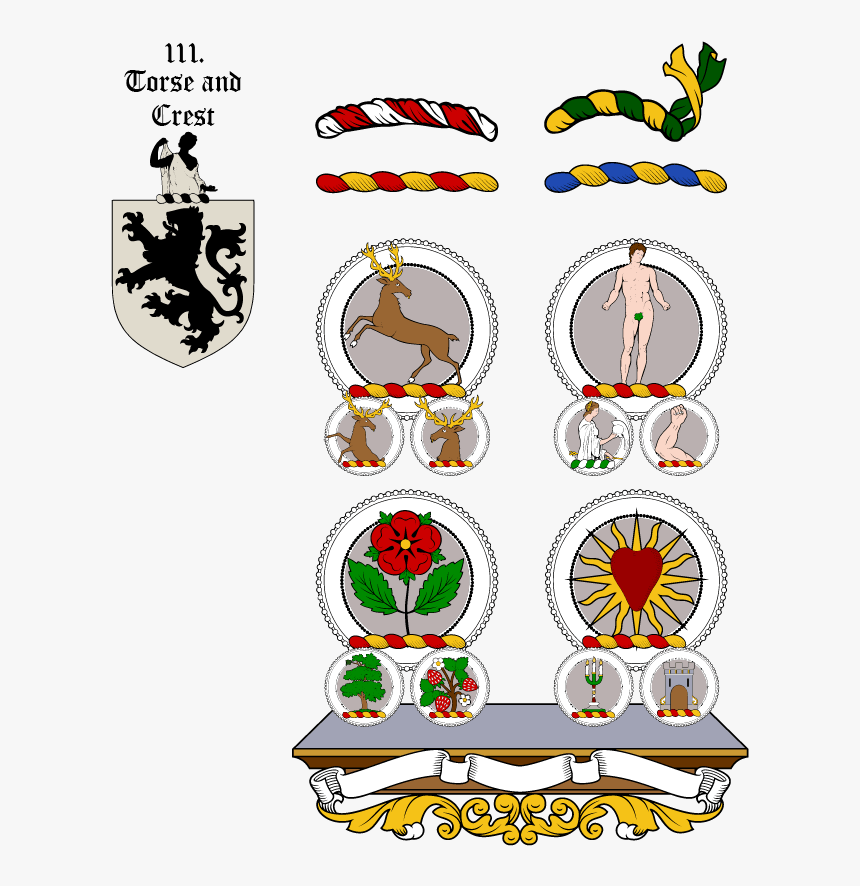 Renaissance Clipart Medieval Merchant - Family Crest, HD Png Download, Free Download
