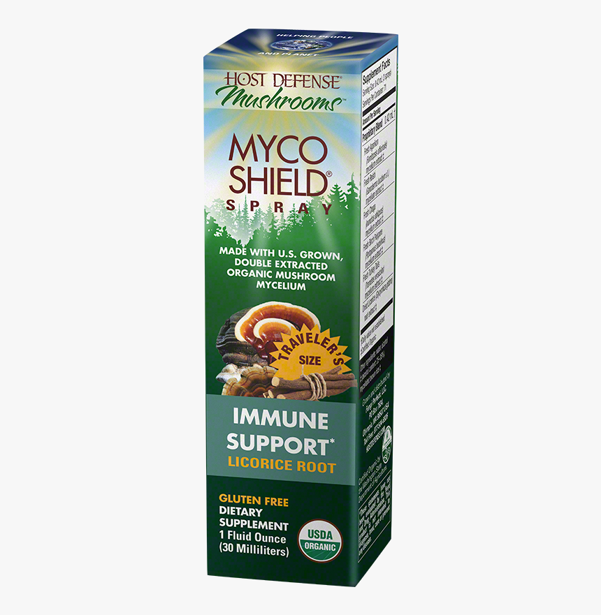 Mycoshield® Licorice Spray - Myco Immune Spray, HD Png Download, Free Download