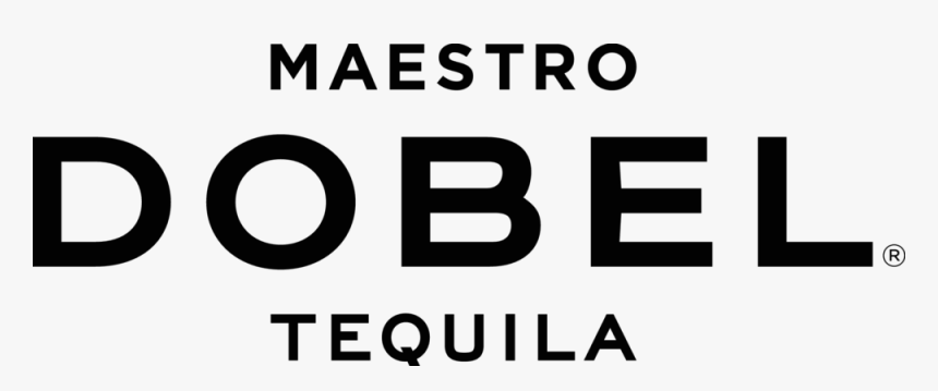 Dobel Black On White Vector - Maestro Dobel Tequila Logo Vector, HD Png Download, Free Download