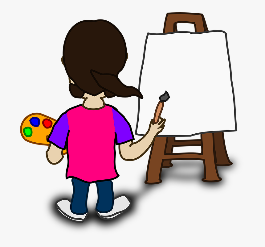 Thumb Image - Painter Clipart, HD Png Download, Free Download