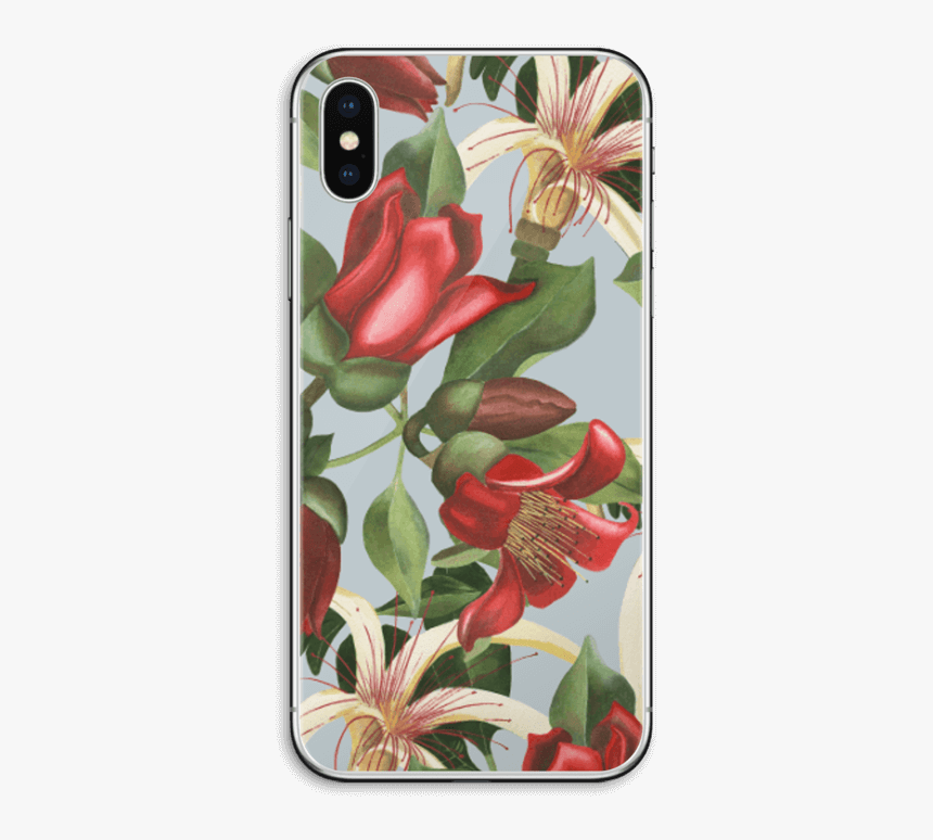 Ramo De Flores Vinilo Iphone X - Honeysuckle, HD Png Download, Free Download