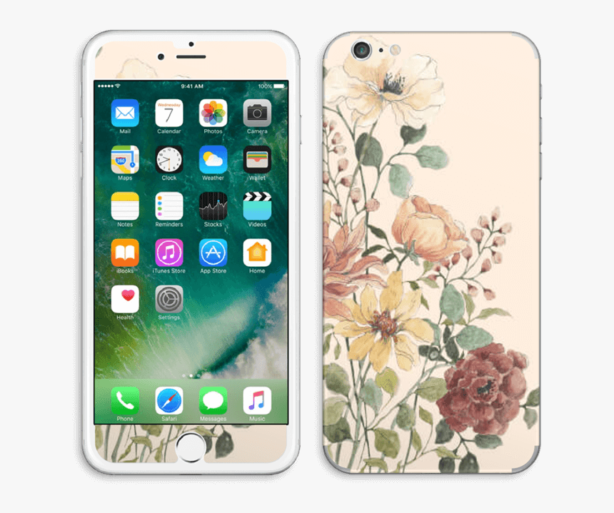 Ramo De Flores Silvestres - Face Of Iphone 7, HD Png Download, Free Download