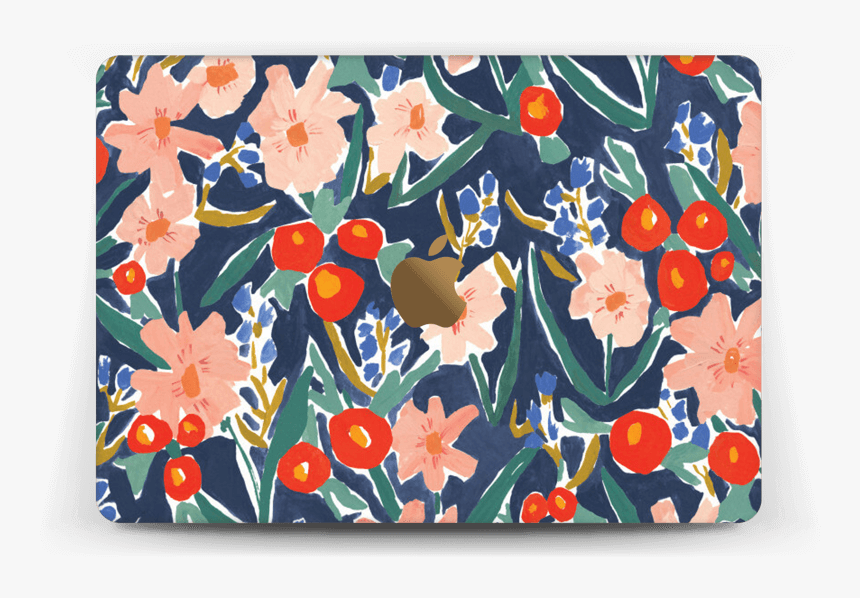 Ramo De Flores Vinilo Macbook 12” - Motif, HD Png Download, Free Download