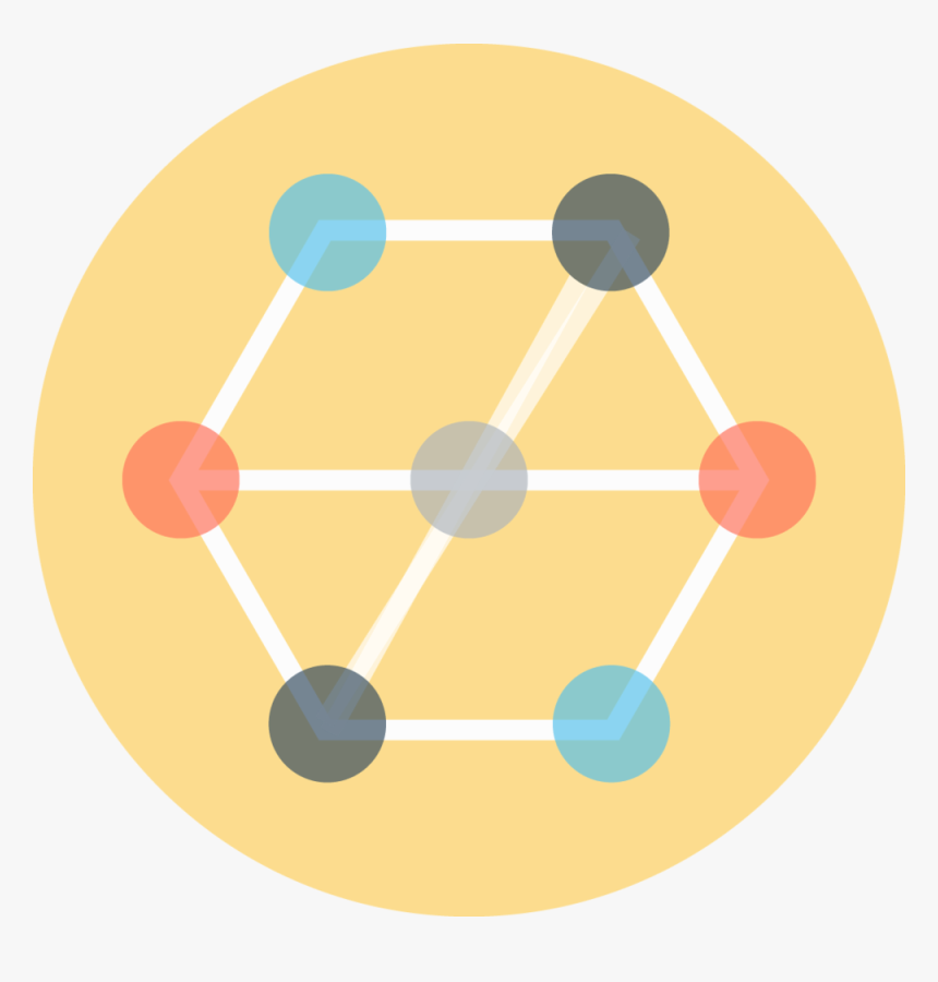 Networking-faded - Circle, HD Png Download, Free Download