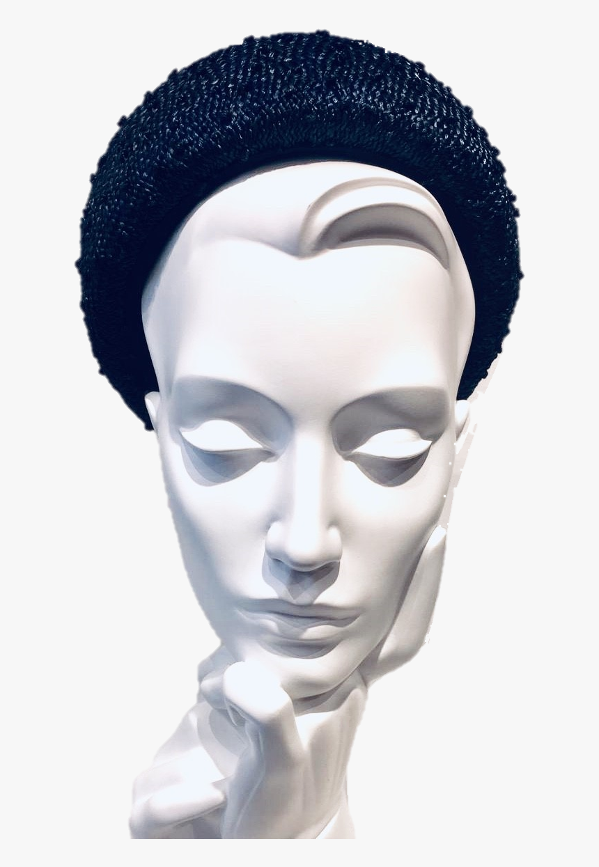 Knotted Straw Pillbox - Statue, HD Png Download, Free Download