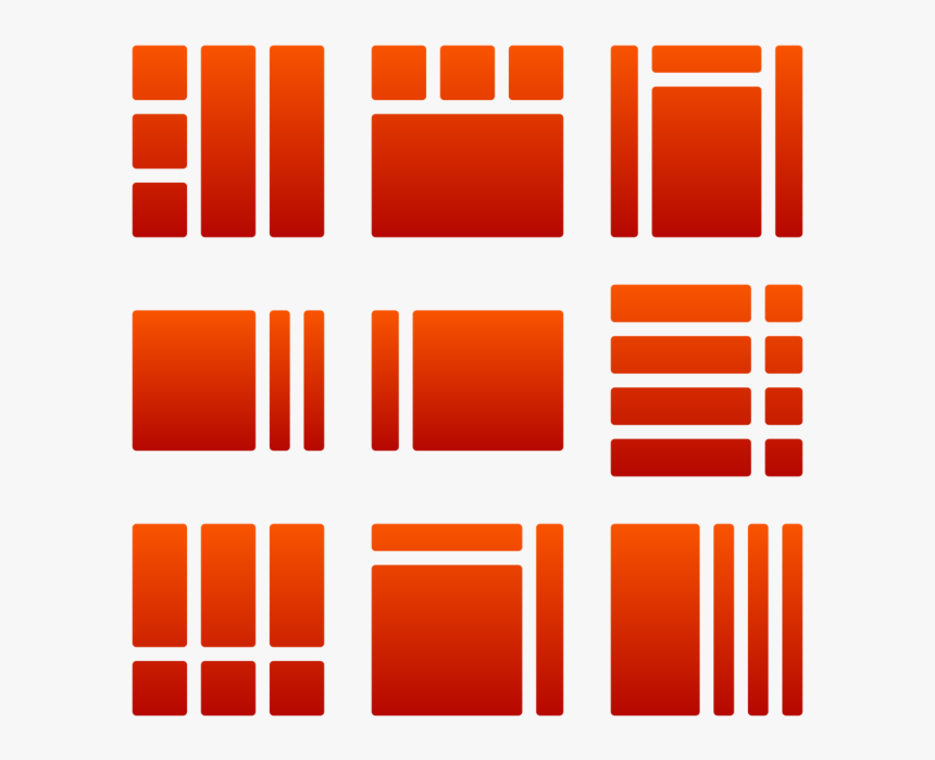 Layouts Rounded Icon In Style Simple Red Gradient - Struktur Organisasi Pln Area, HD Png Download, Free Download