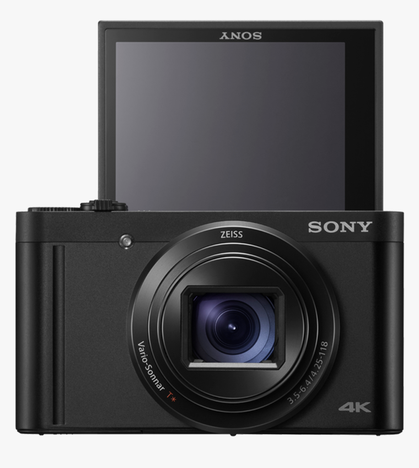 Wx800 Compact High Zoom Camera With 4k Recording, , - Sony Cyber Shot Dsc Wx800, HD Png Download, Free Download