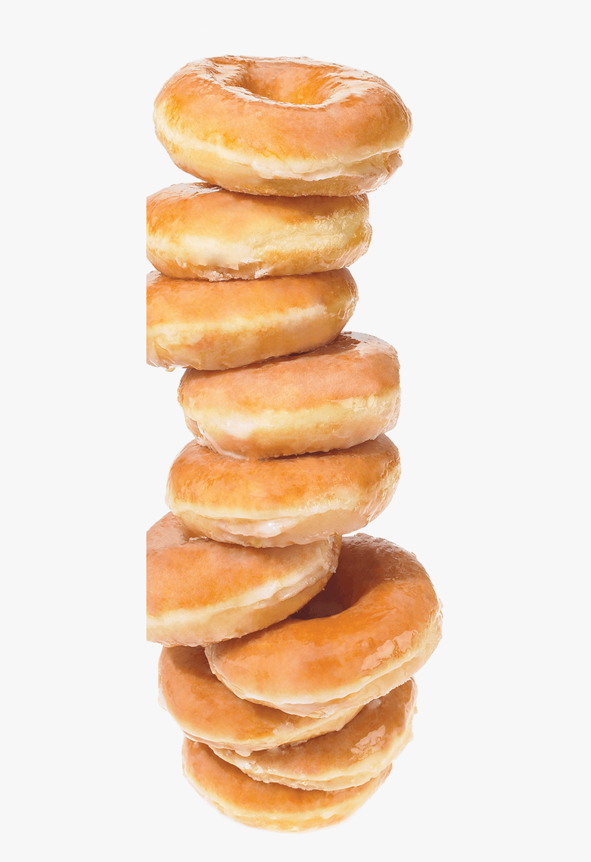 Stack Of Glazed Donut Png, Transparent Png, Free Download