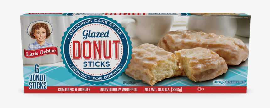 Little Debbie Glazed Donut Sticks, HD Png Download, Free Download