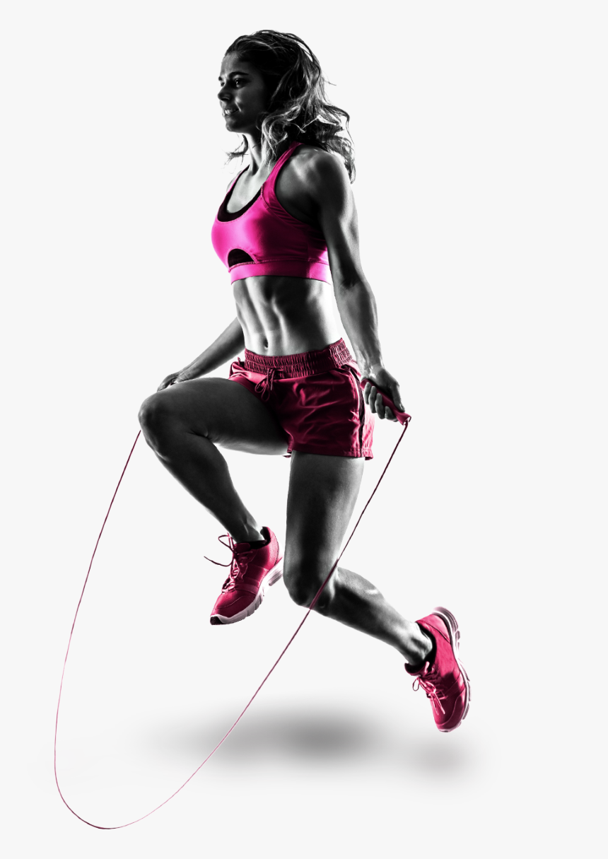 Female Skipping Image - Skipping Rope, HD Png Download, Free Download