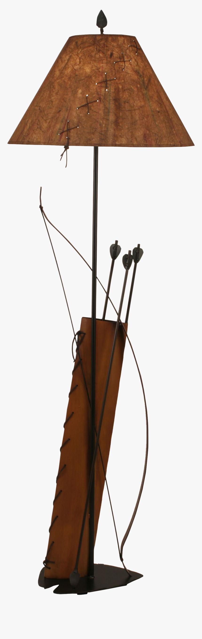 Iron Bow And Arrow Quiver - Lamp, HD Png Download, Free Download